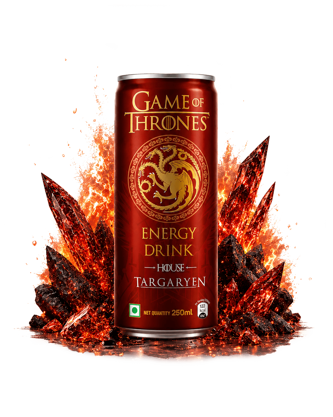 Game of Thrones Targaryen Edition Energy Drink