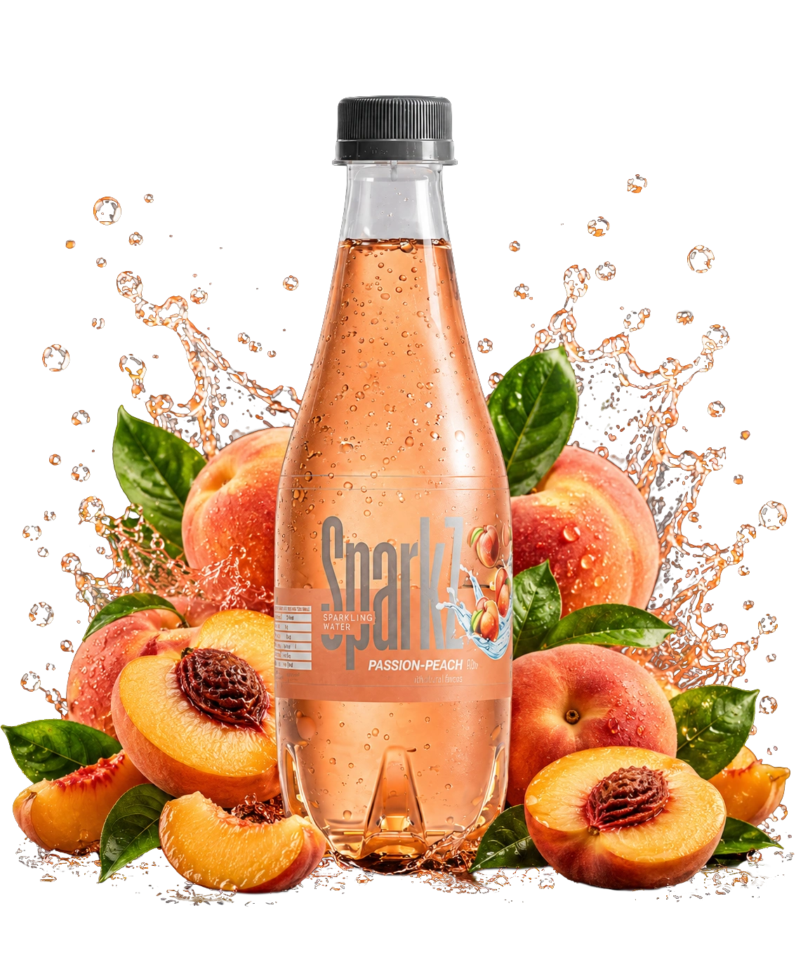 SparkZ Passion Peach lifestyle composition